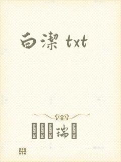 白洁 txt