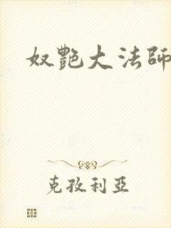 奴艳大法师封面