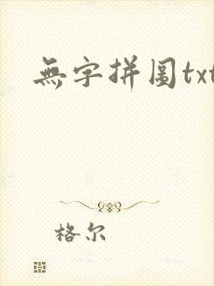 无字拼图txt