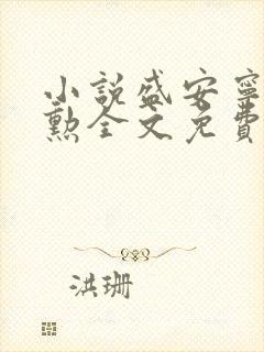 小说盛安宁周时勋全文免费阅读