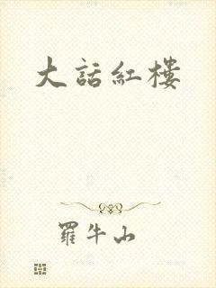 大话红楼封面