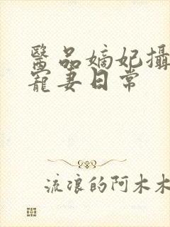 医品嫡妃摄政王宠妻日常封面