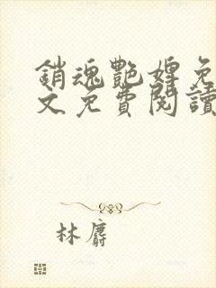 销魂艳婢免费全文免费阅读封面