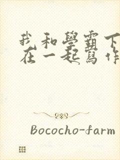 我和学霸下面连在一起写作业小说