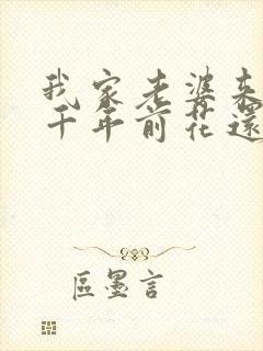 我家老婆来自一千年前花还没开txt封面