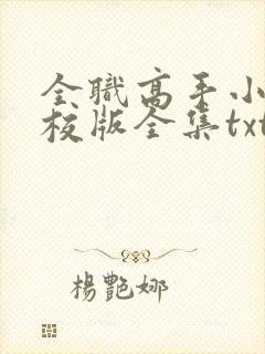 全职高手小说精校版全集txt