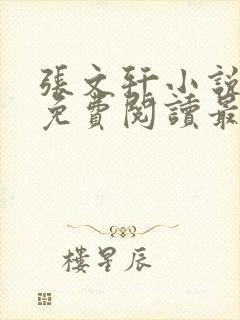 张文轩小说全文免费阅读最新章节