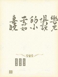 妻子的俱乐部张晓茹小说免费阅读