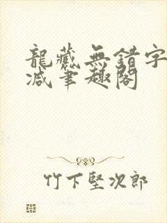 龙藏无错字无删减笔趣阁