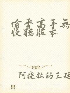 偷香高手无删减收听版本