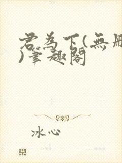 君为下(无删减)笔趣阁