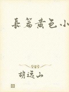 长篇黄色小说