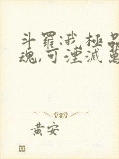 斗罗:我极品武魂,可湮灭万物