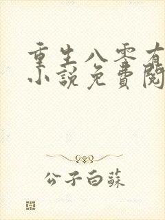 重生八零有点甜小说免费阅读