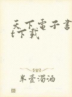 天下电子书txt下载封面