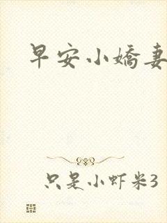 早安小娇妻