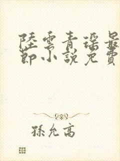 陆云青瑶最新章节小说免费阅读封面