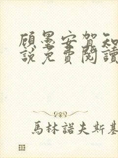 顾墨安贺知夏小说免费阅读最新章节封面