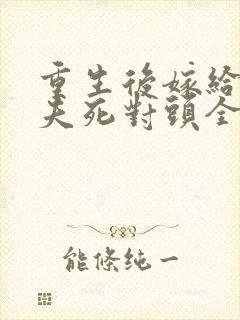 重生后嫁给了前夫死对头全文免费阅读