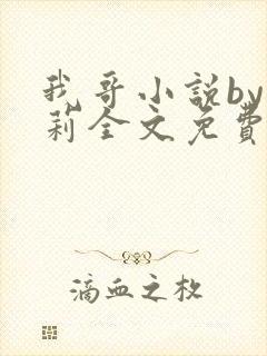我哥小说by雪莉全文免费阅读完结