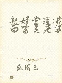 龙婿当道:我的白富美老婆小说