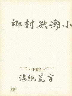 乡村欲潮小说