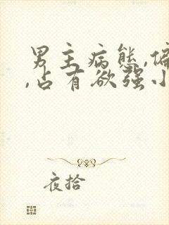 男主病态,偏执,占有欲强小说