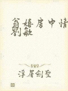 翁嬉房中情意浓刘敏封面