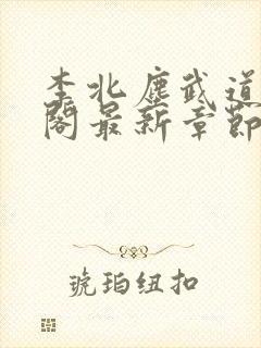 李北尘武道笔趣阁最新章节更新封面