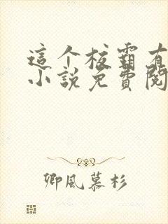 这个校霸有点甜小说免费阅读
