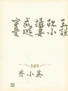 穿成摄政王的侍爱逃妻小说全文免费阅读封面