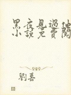 黑夜见过他深情小说免费阅读