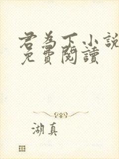 君为下小说全文免费阅读