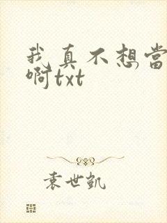 我真不想当反派啊txt