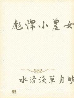 彪悍小农女