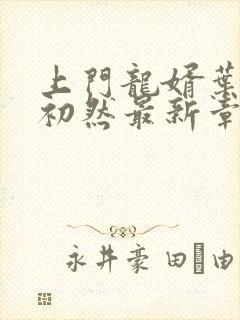 上门龙婿叶辰萧初然最新章节更新封面