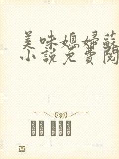 美味媳妇苏晴雪小说免费阅读无弹窗封面