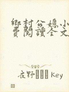 乡村公媳小说免费阅读全文