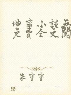 坤宁小说无弹窗免费全文阅读