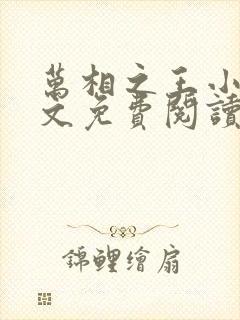 万相之王小说全文免费阅读无弹窗