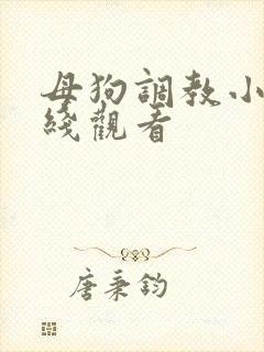 母狗调教小说在线观看