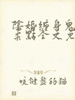 阴婚缠身鬼夫温柔点全文免费阅读封面