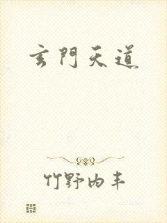 玄门天道封面