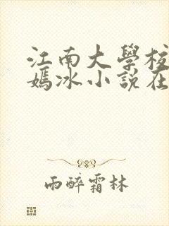 江南大学校花陆嫣冰小说在线观看封面