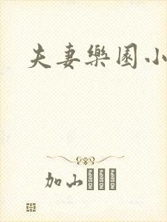 夫妻乐园小说