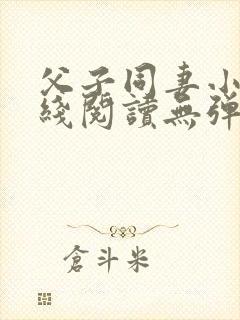 父子同妻小说在线阅读无弹窗