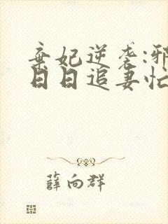 弃妃逆袭:邪王日日追妻忙免费下载