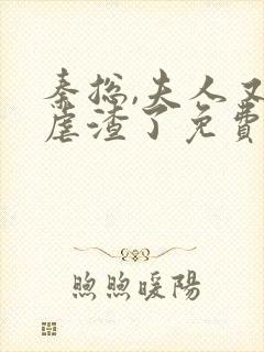 秦总,夫人又去虐渣了免费阅读全部封面