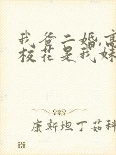我爸二婚,高冷校花是我妹全集封面