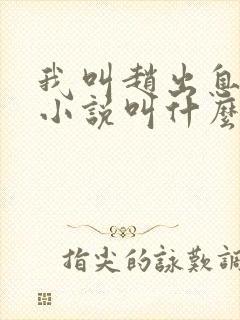 我叫赵出息原著小说叫什么